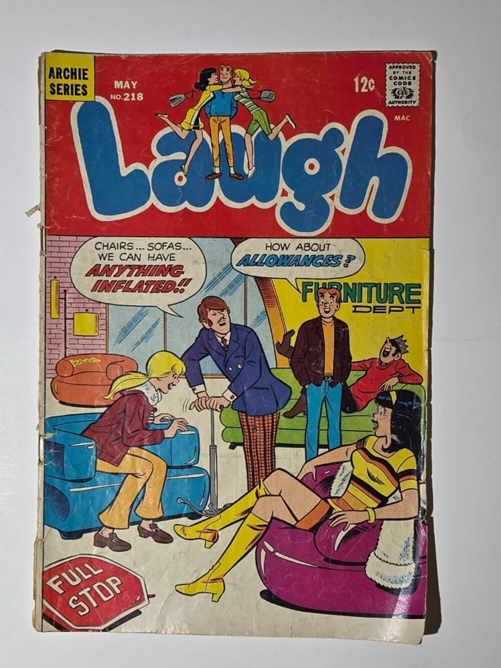 Laugh #218 Comic Book